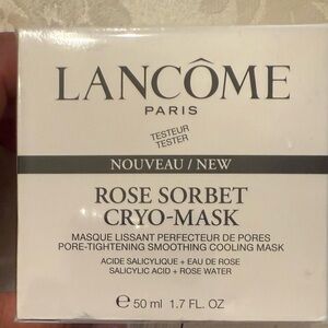 Lancôme Rose Sorbet Cryo-Mask - 50ml NEW SEALED TESTEUR